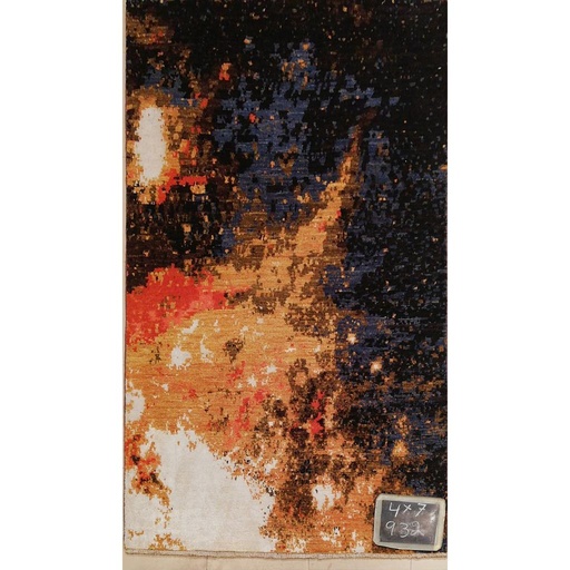 [PK0499-HM-RUG-004156] Modern Carpet -Wool&Silk- 4.6x7