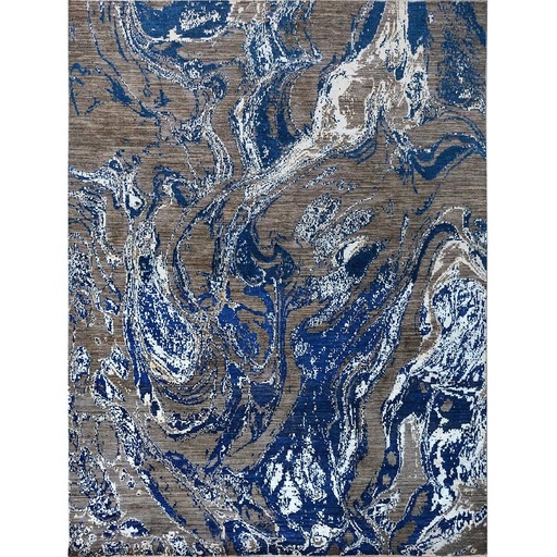 [PK0499-HM-RUG-004182] Modern Carpet -Wool&Silk- 8x10