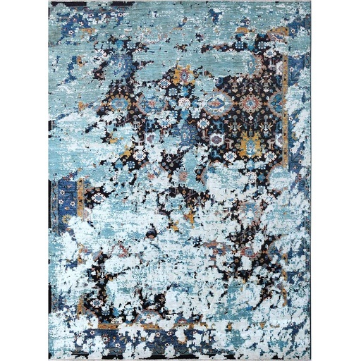 [PK0499-HM-RUG-004188] Modern Carpet -Wool&Silk- 8x10