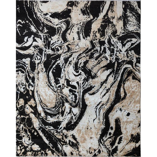 [PK0499-HM-RUG-004190] Modern Carpet -Wool&Silk- 8x10