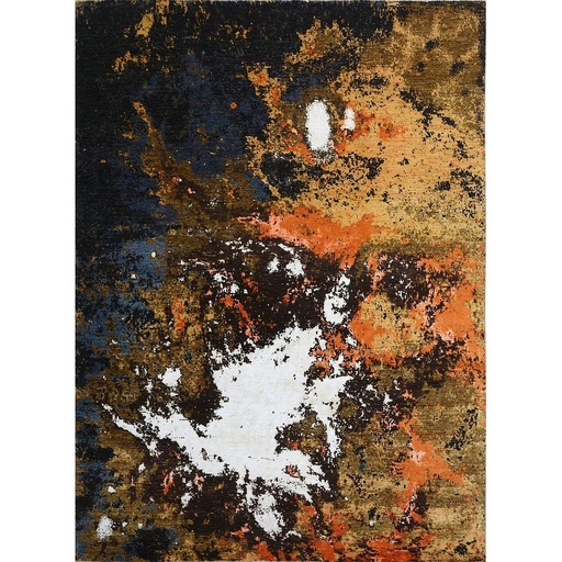 [PK0499-HM-RUG-004225] Modern Carpet -Wool&Silk- 9x12