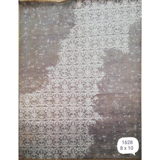 [PK0499-HM-RUG-004288] Suzani Carpet -Wool&Silk- 8x10