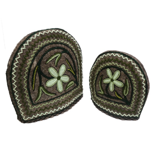 [PK0895-HM-KIT-005058]  Hand Embroidered Tea Cozy set