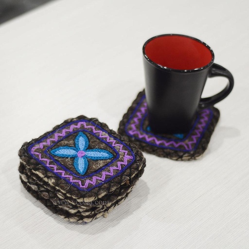 [PK1603-HM-GEN-006338] Tea Mat set of 6