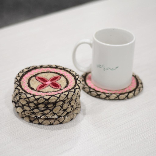 [PK1603-HM-DCR-006340] Tea Mat set of 6