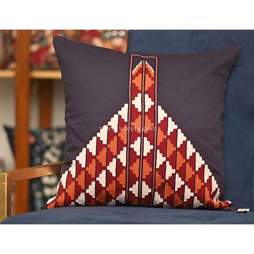 [PK2404-HM-CUS-008187] Hand Embroidered Cushion Cover