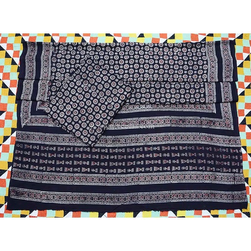 [PK2739-CW-UNS-008890] Sindhi Ajrak  2-Piece Suit